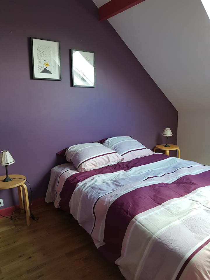 Chambre prune