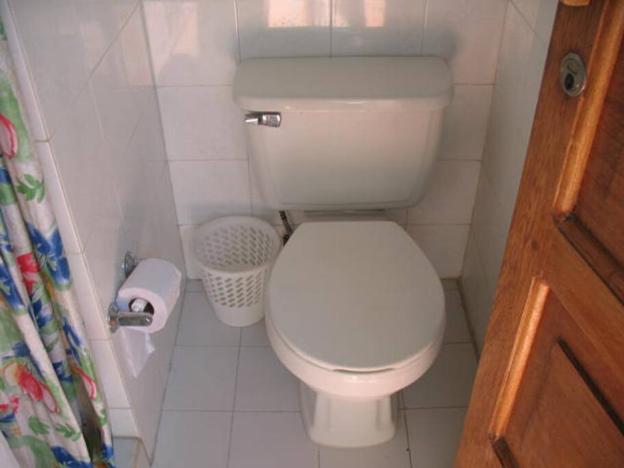 external bathroom