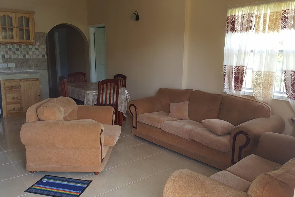 Living and dining area