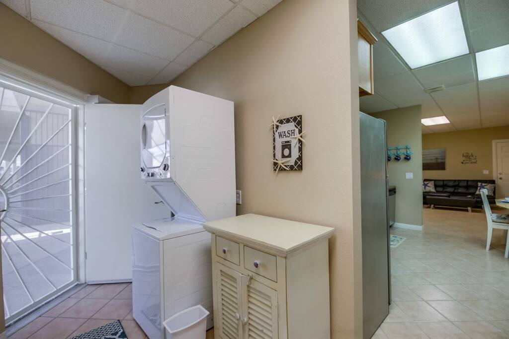 Laundry area