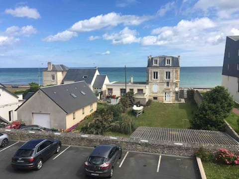 Very nice sea view, direct access to the beach, quiet