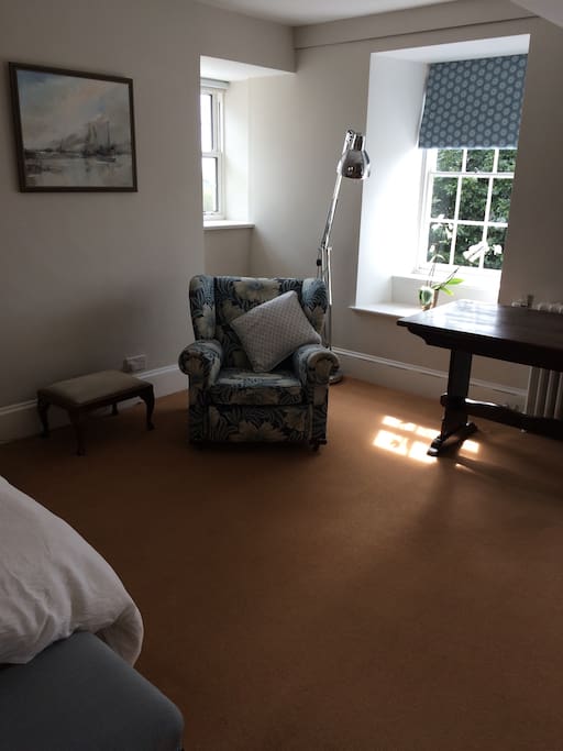 Comfortable seating area for Bedroom One.