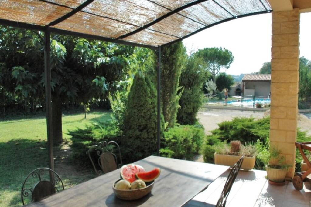 La terrasse de vos vacances