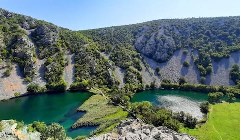 Successful Airbnb property: Camp Kanjon Krupa, in Golubić Obrovački in Grad Obrovac