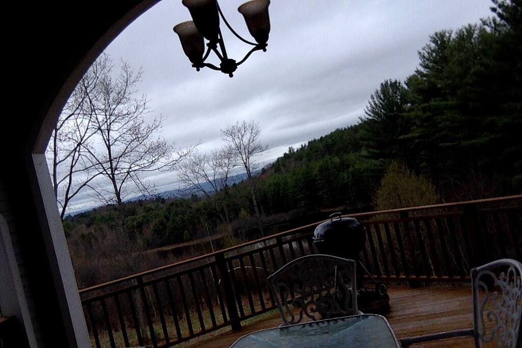 Kitchen deck.