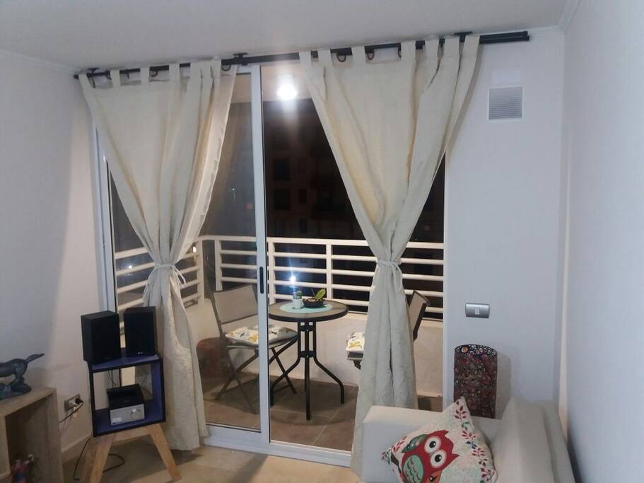 Living con terraza - TV 32' - WiFi - TV Cable