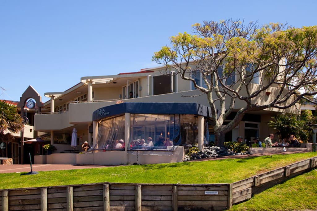 The front of the house