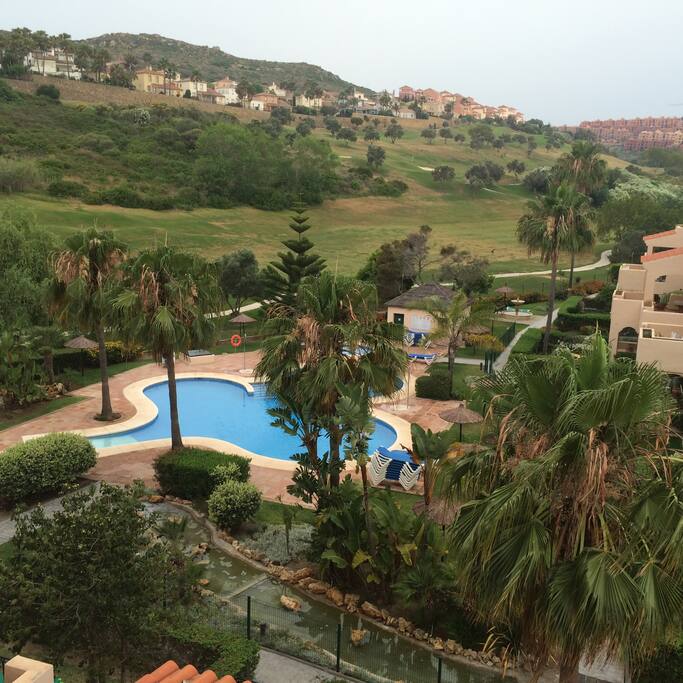 View from terrace