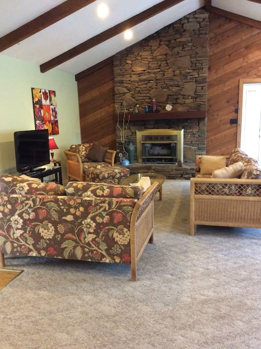 Very large family room.