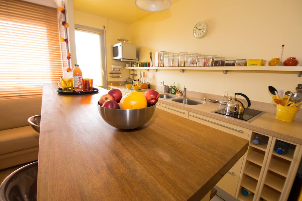 Cuisine entièrement équipée.