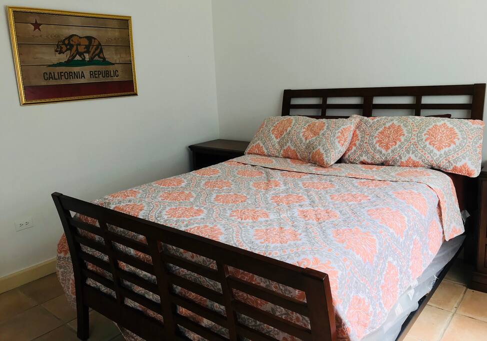 Guest room sleeps two comfortable and has a twin mattress for extra sleeping