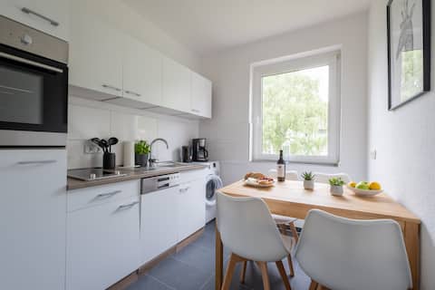Beliebte Airbnb-Anzeige: With a view of the green & central | Near the fair in Holsterhausen