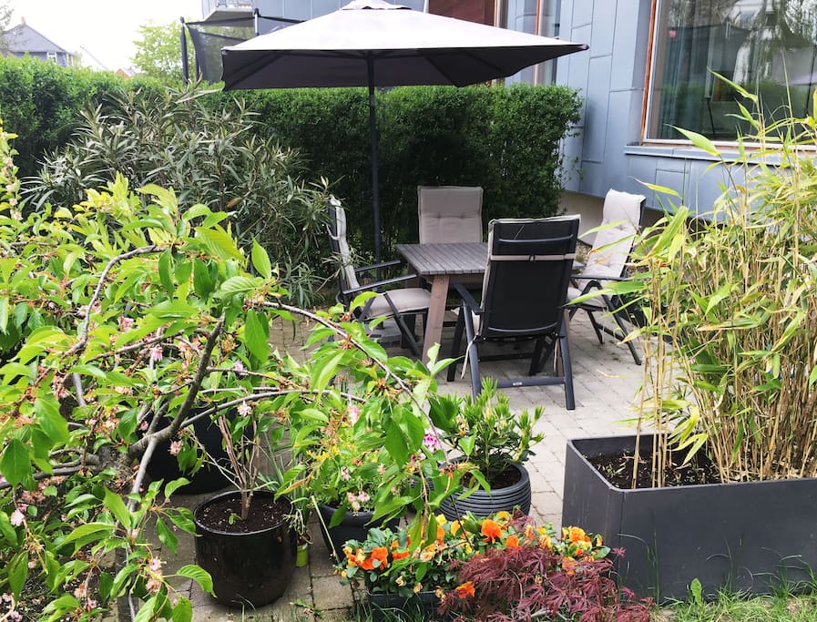 Private garden