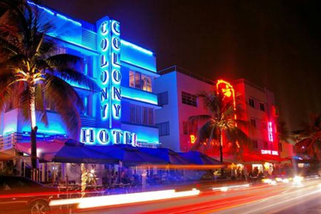 5min walking from Ocean Drive