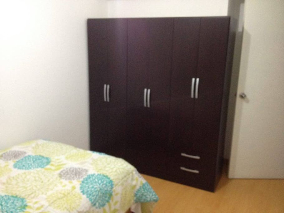 Amplio espacio.