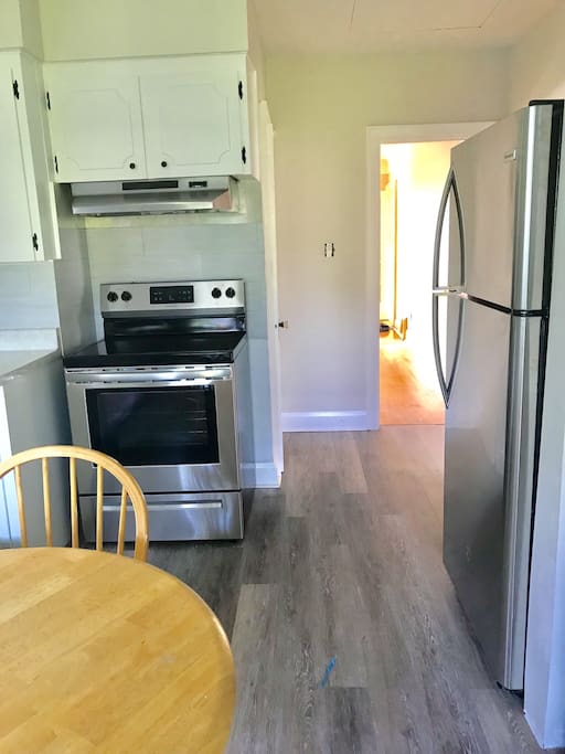 Stainless steel appliances