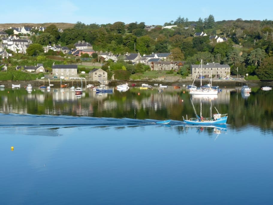 Castlehaven estuary, a short walk away
