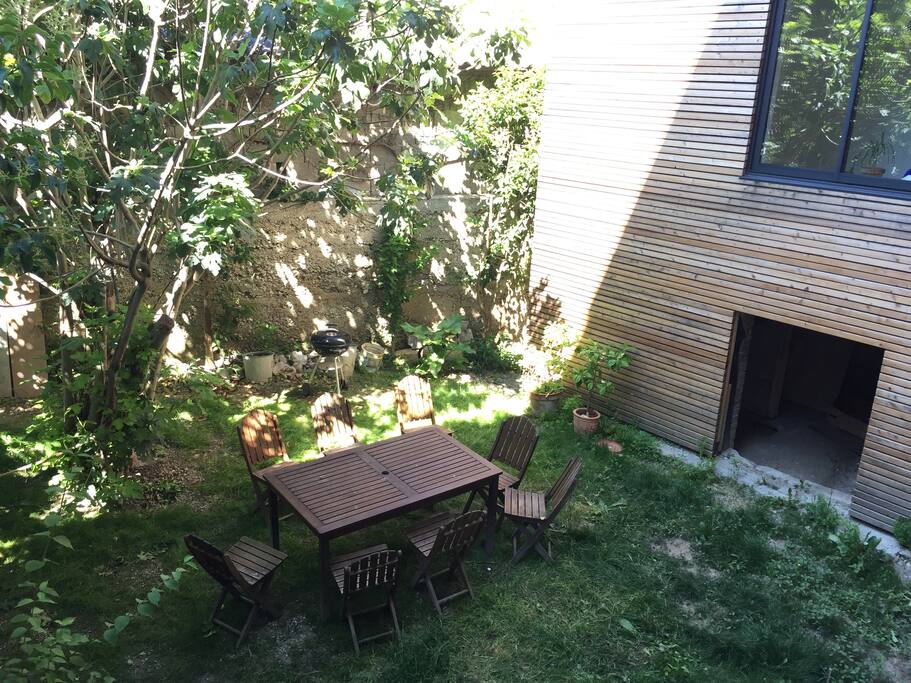Le jardin au frais pour les BBQ !