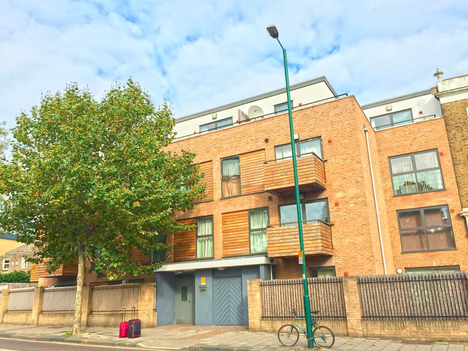 Zahra House on Harrow Road (in summer)