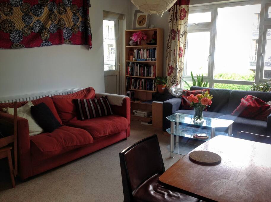 Our living-dining room