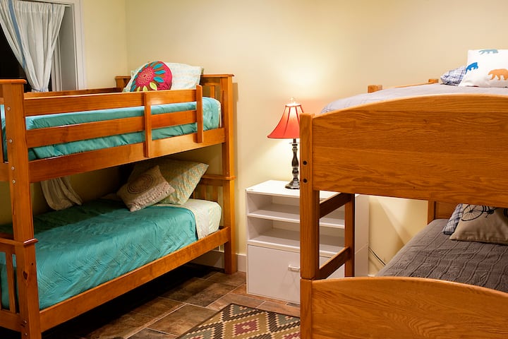 Bedroom No. 4 - the bunk room.