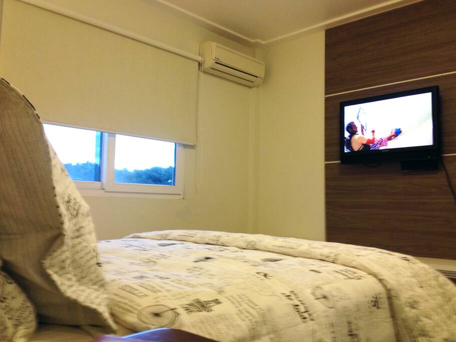 TV a cabo no quarto
