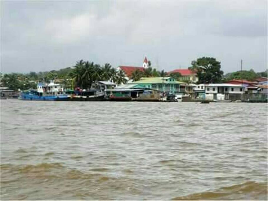 Esta es la llega a bluefields p agua