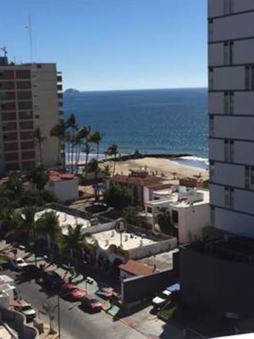 Vista desde el balcón