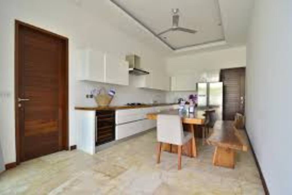 living room with dining table for your romantic dinner