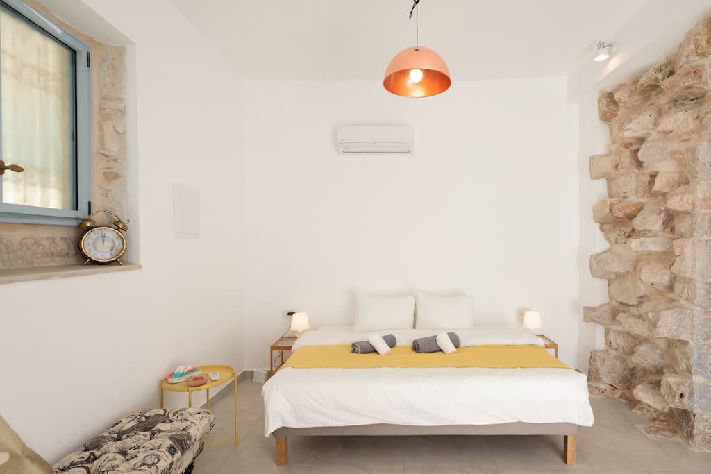 The sleeping area
