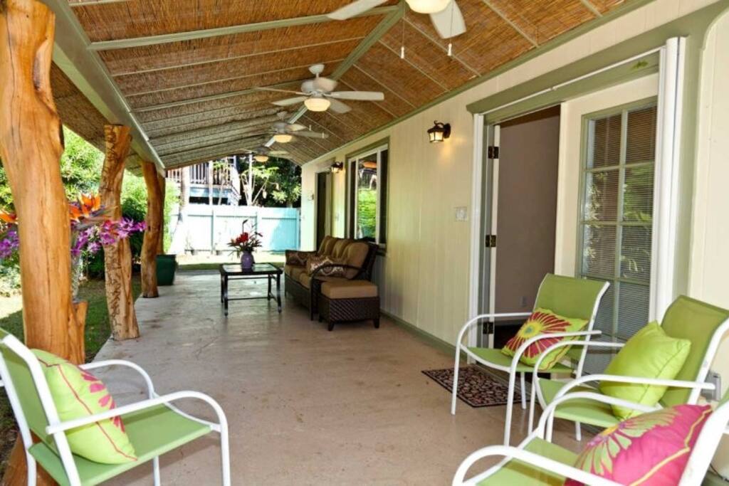 Sitting area outside Living Room.