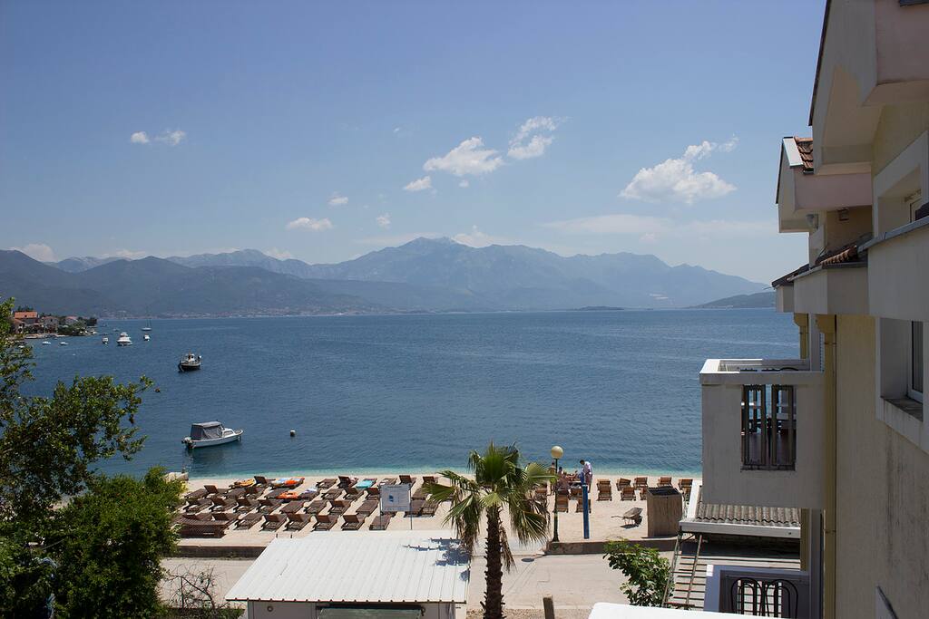 Djenovici, view from our second unit. Villa 9.