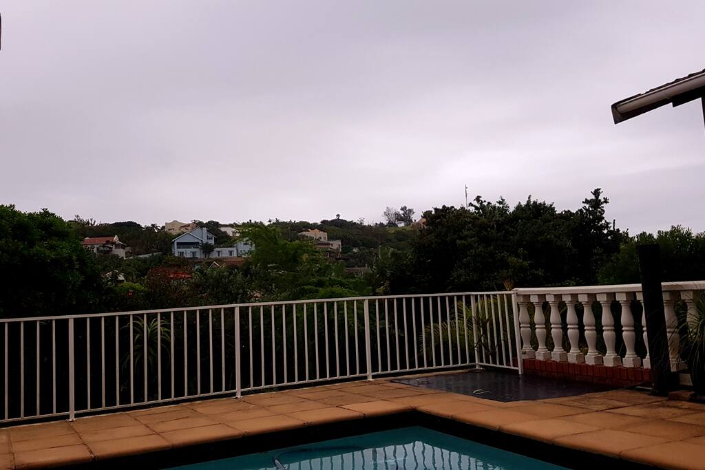 Inland views from pool area