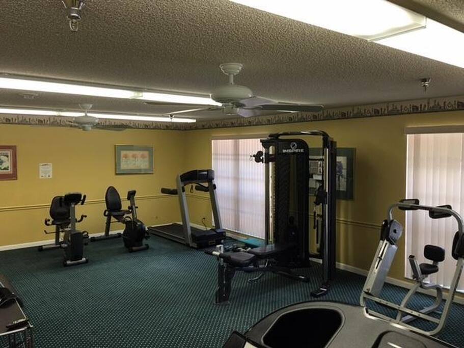 the gym