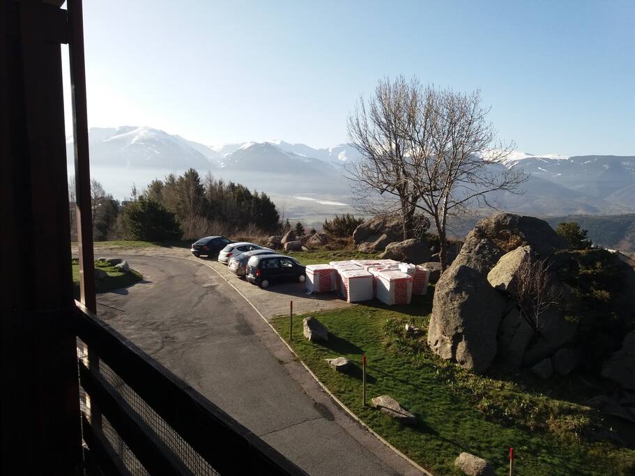 parking de la résidence
