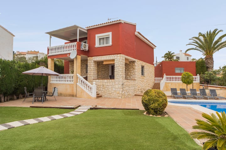 Chalet Con Piscina Privada Y Barbacoa - Calp