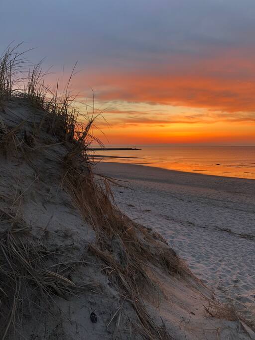 Sunset on the Sea Street Beach - 1/2 mile away