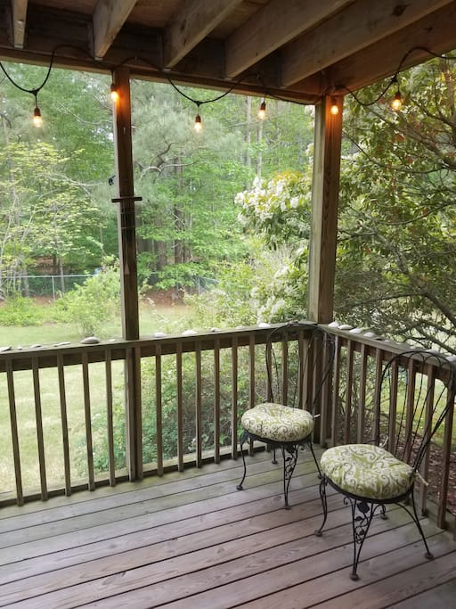 Screened porch