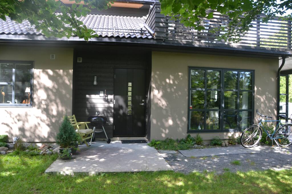 Front door.