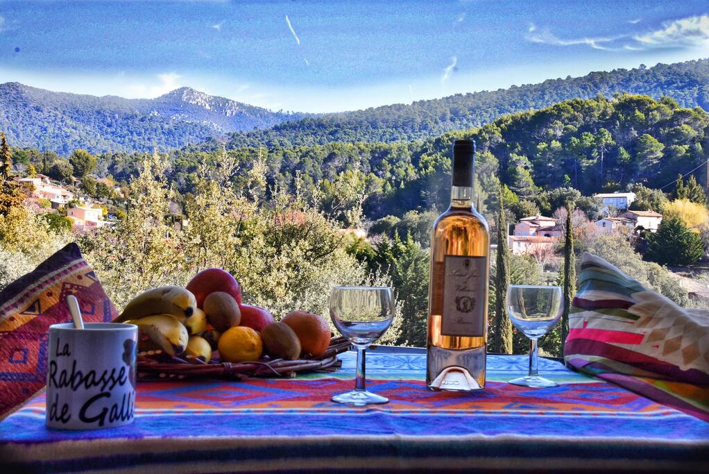 Vue à l'heure de l'apéro