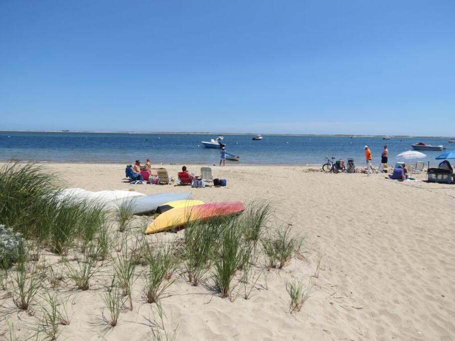 Beautiful Claflin Landing is a three-minute walk