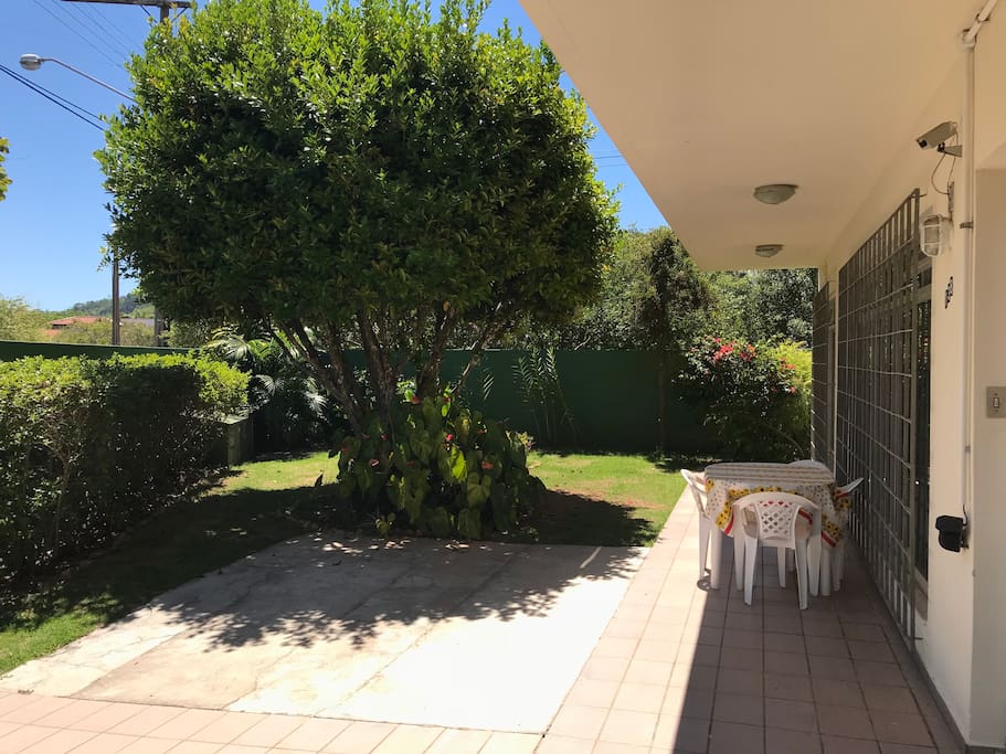 Parte da frente da casa