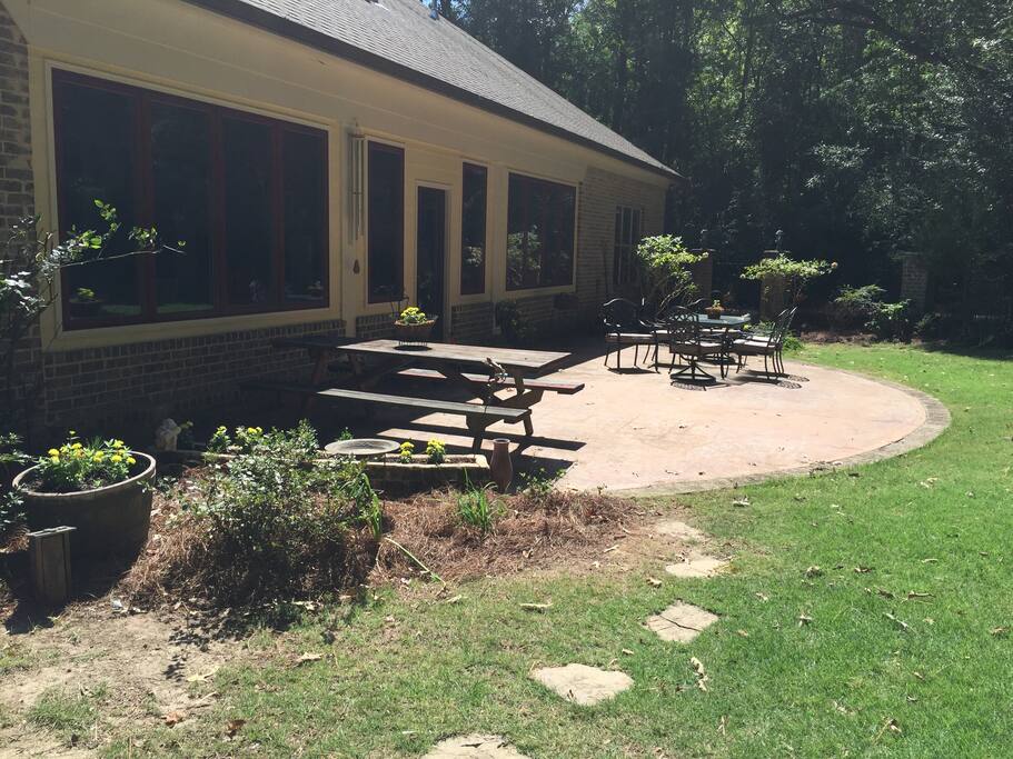 Patio View of House