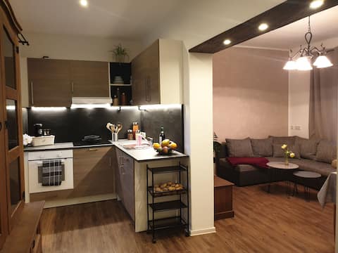 Cozy lakeside apartment in the recreation area