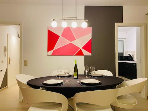 Beautiful apartment in the city (Merl) & parking