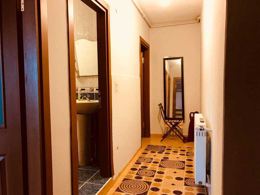 The hallway