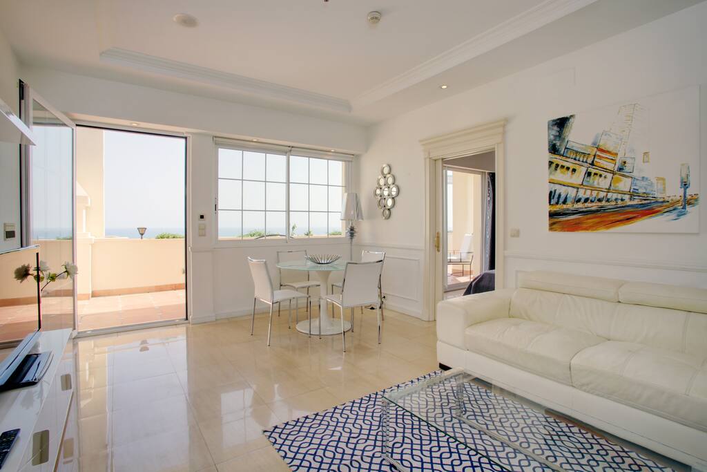 Living room with a view
