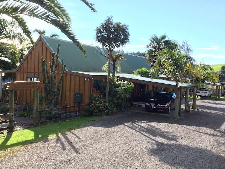Rear of house showing your carport