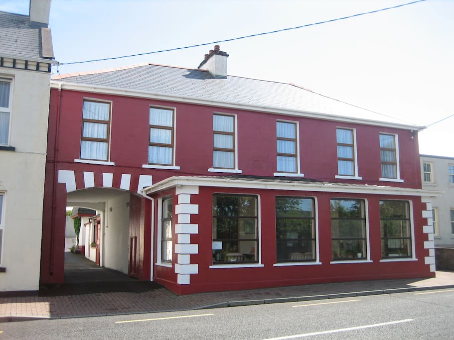 O'Neills with private guest parking.