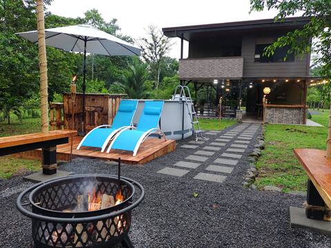 Moderna cabaña el Blanco, in Guápiles Limón
